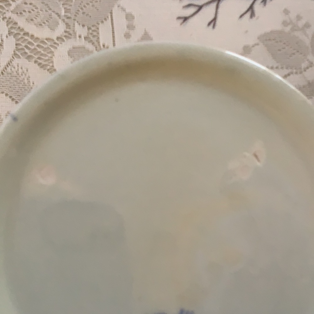 HOLLAND DELFT BLUE LARGE COFFEE CUP MUG WINDMILL SOUVENIR  “KLM” VINTAGE VTG - Picture 12 of 13